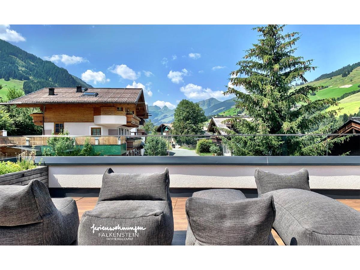 Ferienwohnungen Falkenstein Hinterglemm Saalbach Exterior foto