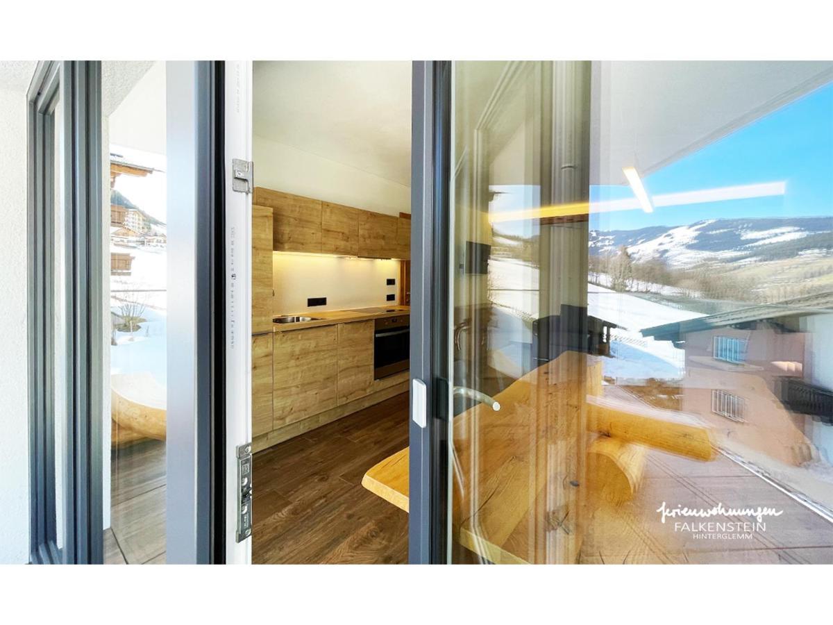 Ferienwohnungen Falkenstein Hinterglemm Saalbach Exterior foto